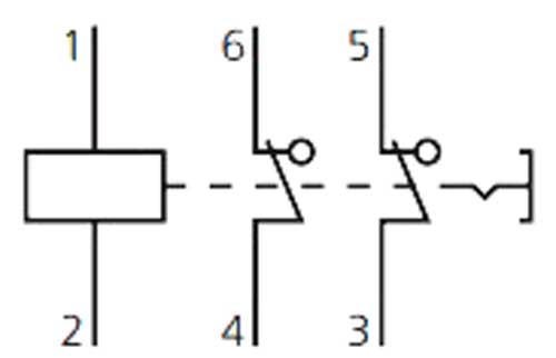 Схема подключения указательного реле РЭУ-11Б-02